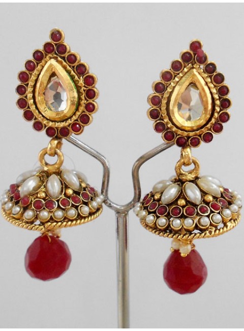 Polki Earrings